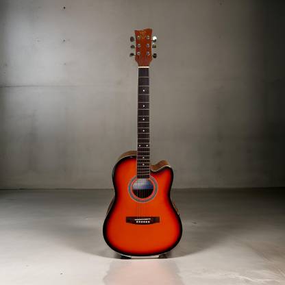 GAC1052 Orange Red Sunburst