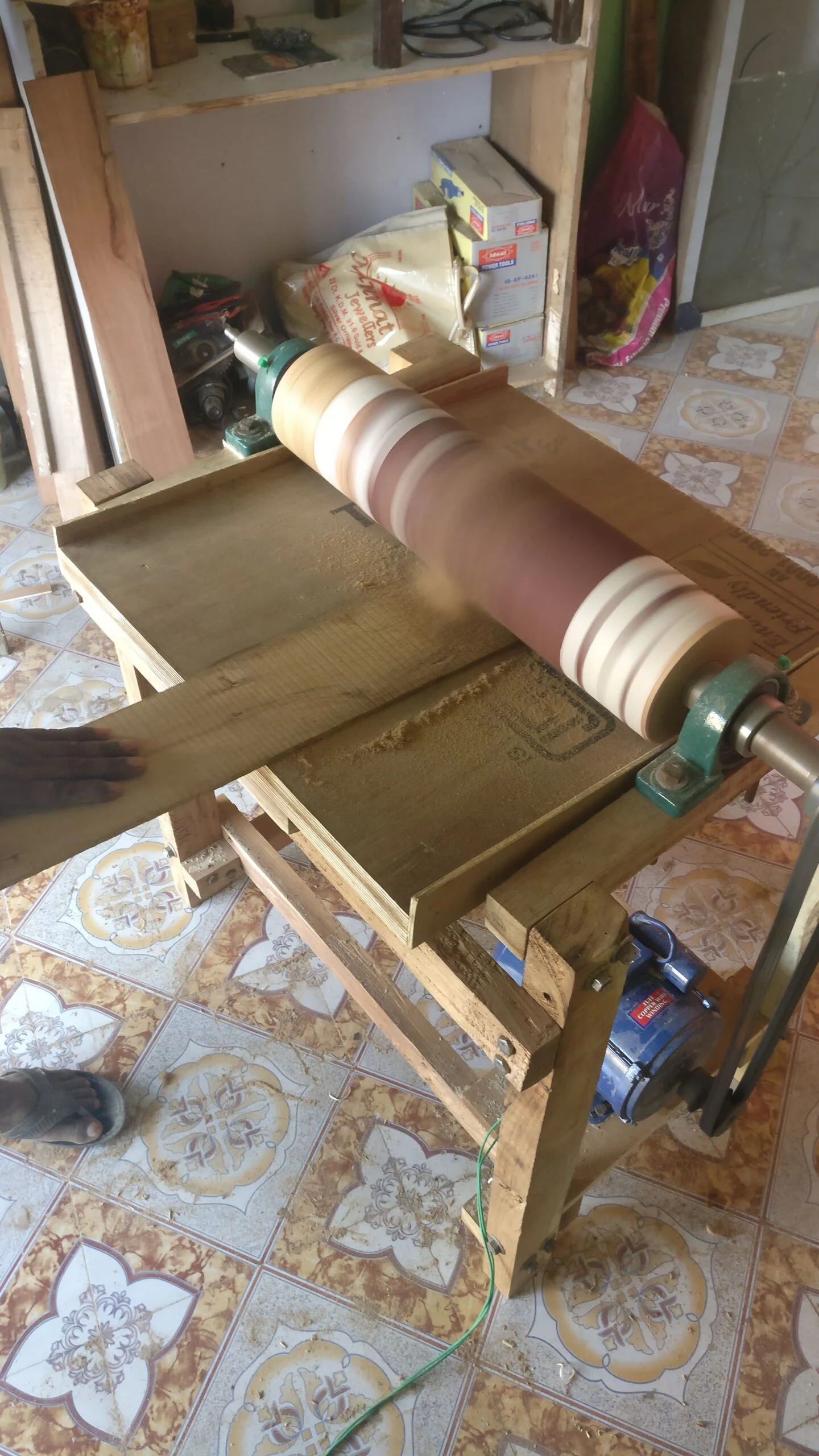 1st Drum Sander Built