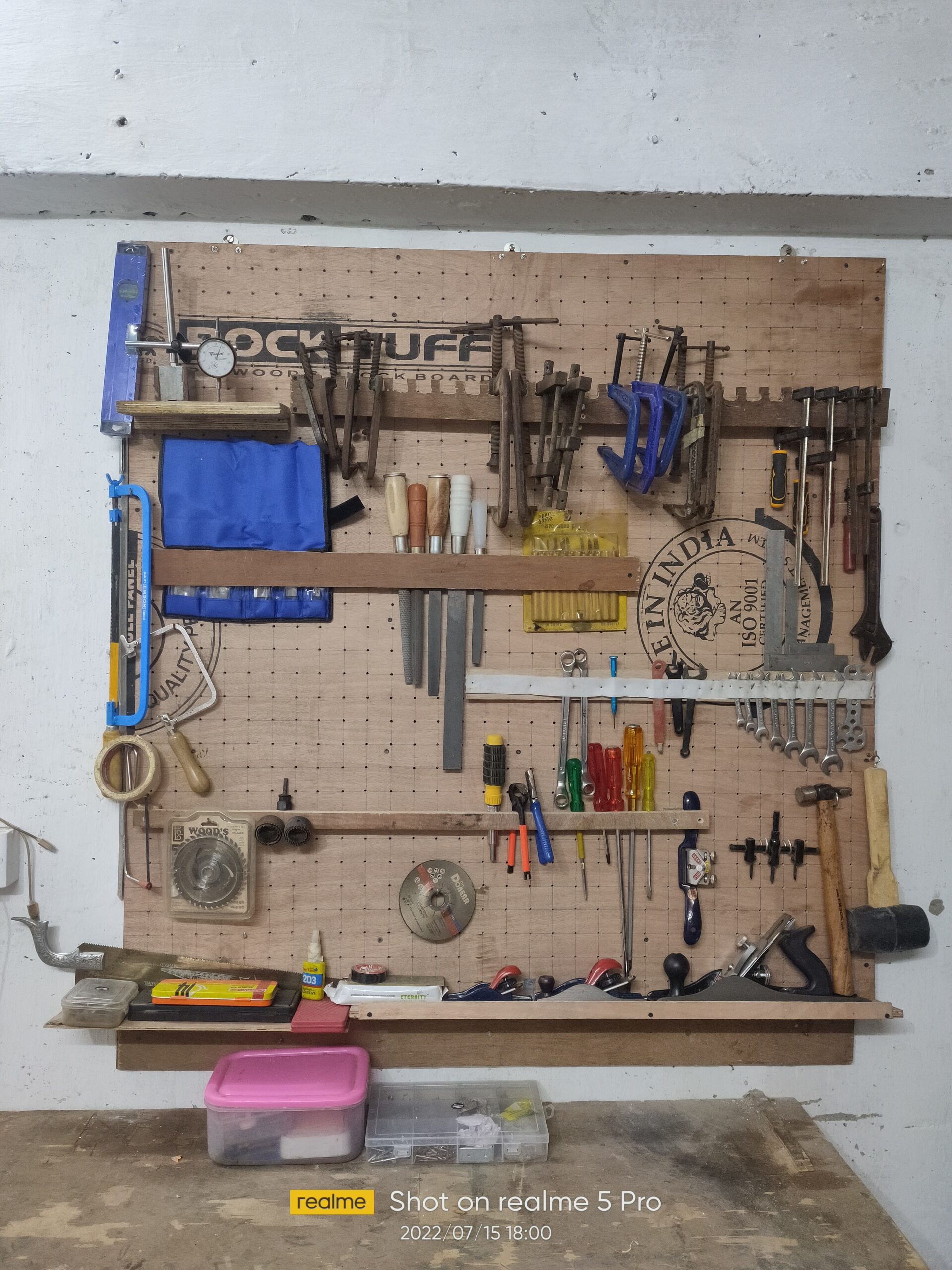 Pegboard Presentation
