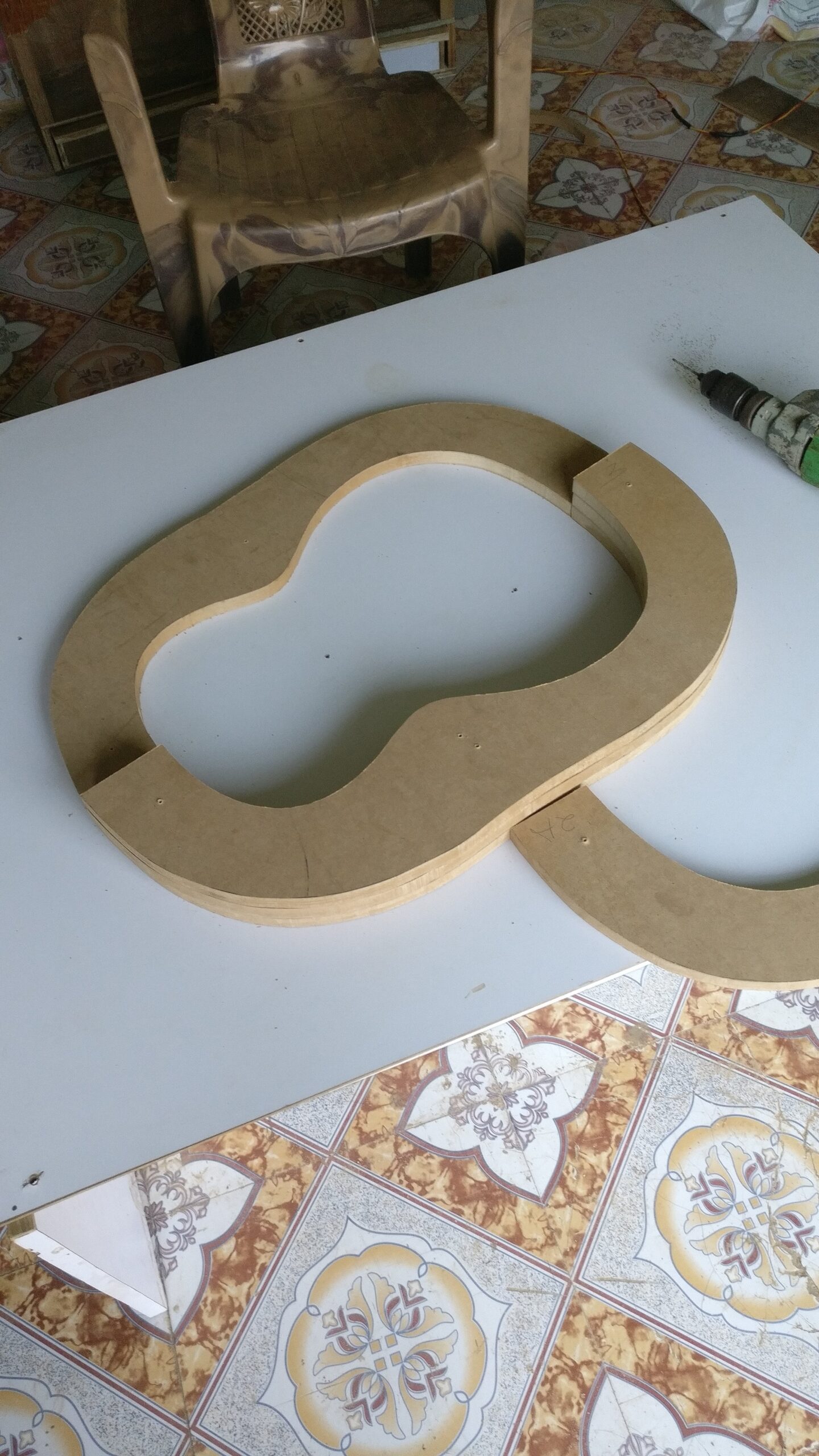 Template for Guitar Mould