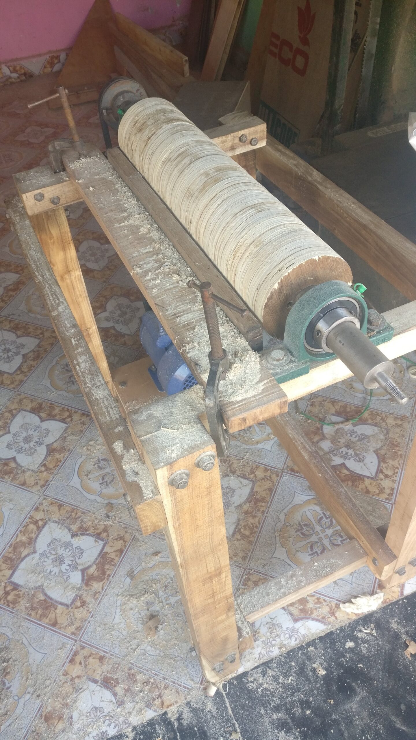 1st Drum Sander Built